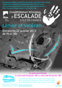 Affiche-championnat IDFsenior veteran-janvier2012-web